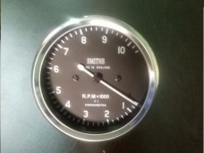Smiths Tachometer 10,000 rpm 80 mm fitment M18x1.5 thread Replica 4:1